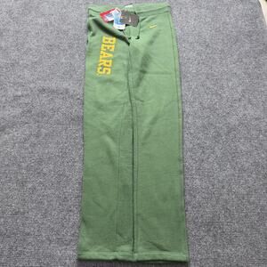 Baylor Bears Sweatpants Womens Small Green NCAA College Fleece Nike Pants